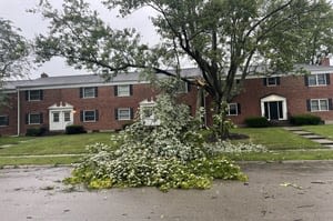 Damage reported as strong storms move through Miami Valley