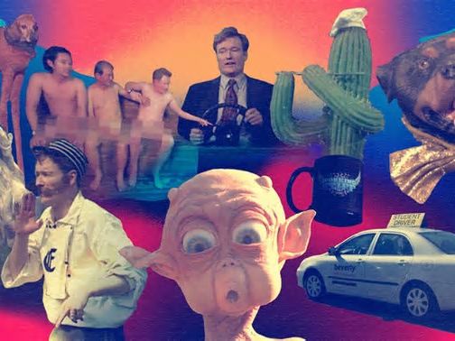 Conan O’Brien’s 15 Best Late-Night Comedy Bits of All Time