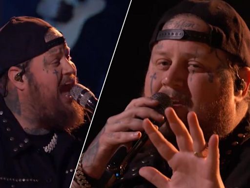 Jelly Roll Sings Unreleased Track 'I Am Not OK' on The Voice