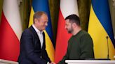 Polish PM Donald Tusk pledges unity, end to border blockade during Kyiv visit