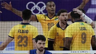 Brasil por obtener primer triunfo en el voleibol masculino olímpico - Noticias Prensa Latina