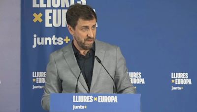 Comín (Junts): "Somos la única lista netamente catalana en estas elecciones"