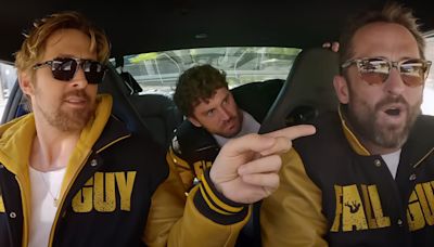 The Fall Guy: Watch Ryan Gosling & His Lookalike Stuntmen Sing Journey in Carpool Karaoke Video