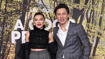 Florence Pugh says she had to defend age gap romance with Zach Braff against 'nasty' trolls