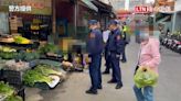 台中南屯市場攤販佔道 警「軟硬兼施」、民讚：路變大條了(警方提供) - 自由電子報影音頻道