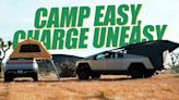 Tesla CyberTent Vs. Rivian Rooftop Tent: Camping In Electric Trucks