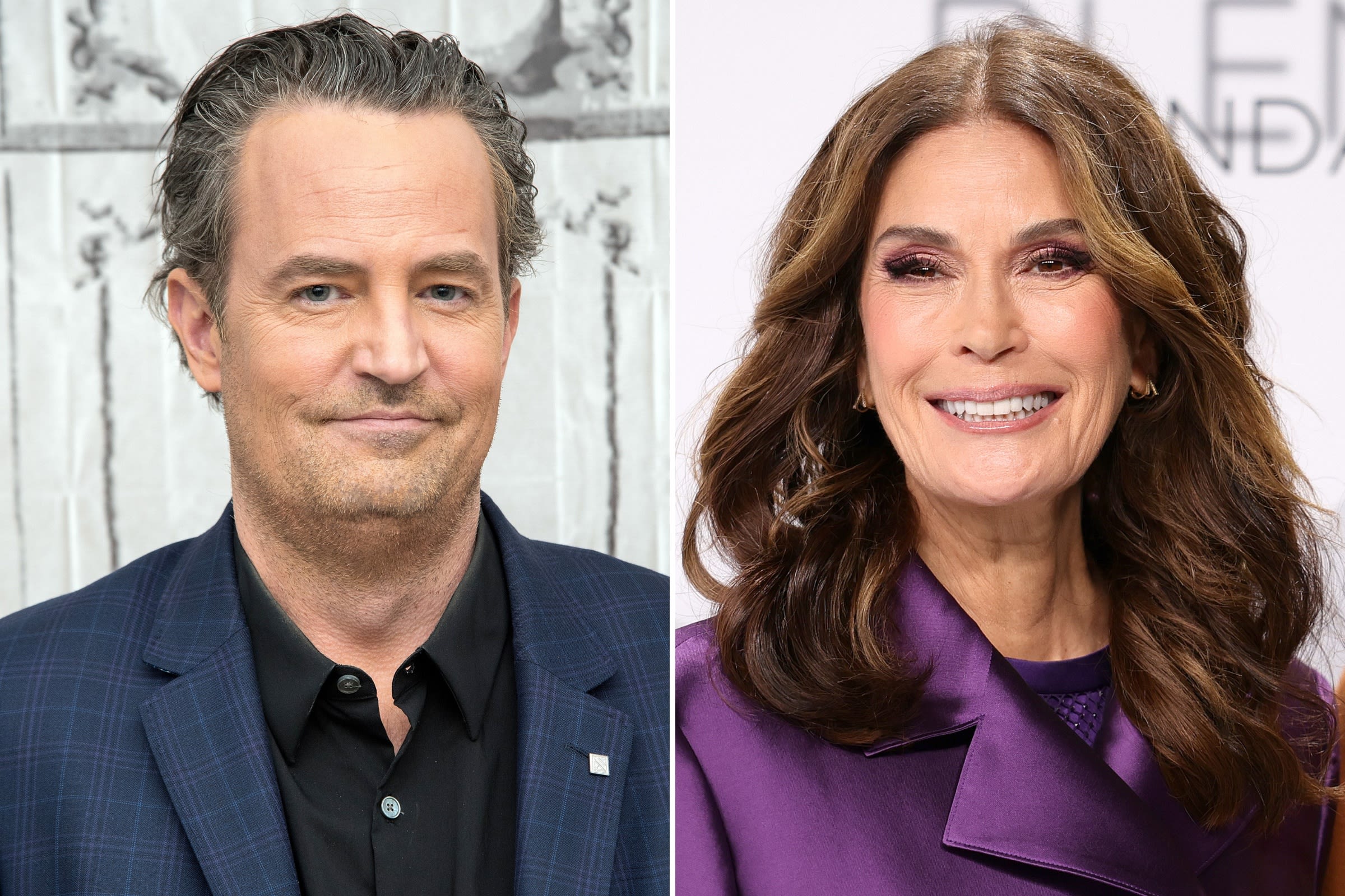 Matthew Perry and Teri Hatcher's Hinge texts a year before he died