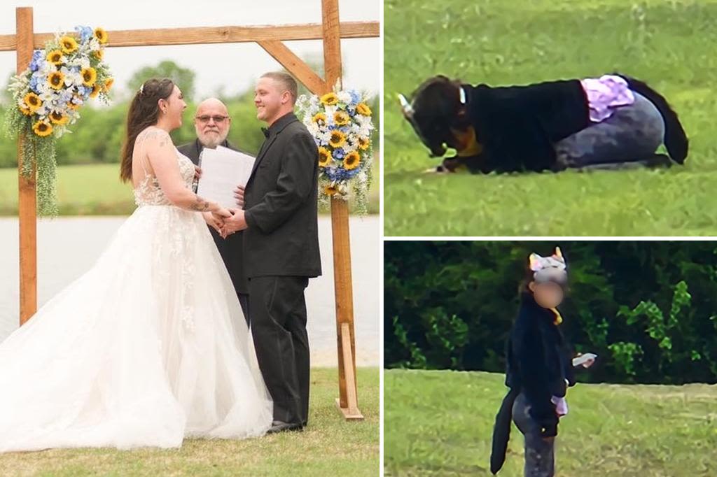 My wedding was upstaged by a creepy woman who identifies as a cat