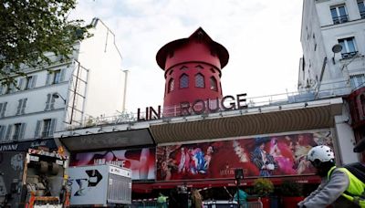 Pariser Cabaret: Mühlenflügel des Moulin Rouge abgestürzt