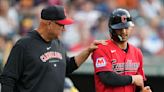 Guardians manager Francona honors Larry Doby's legacy by writing Hall of Famer's number 14 on cap