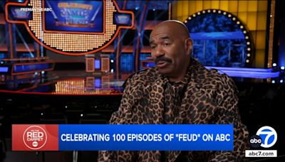 Steve Harvey leads a new season of stars & their families through 'Celebrity Family Feud'