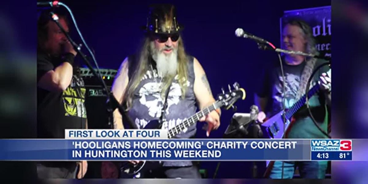 Hooligans Homecoming charity concert in Huntington this weekend