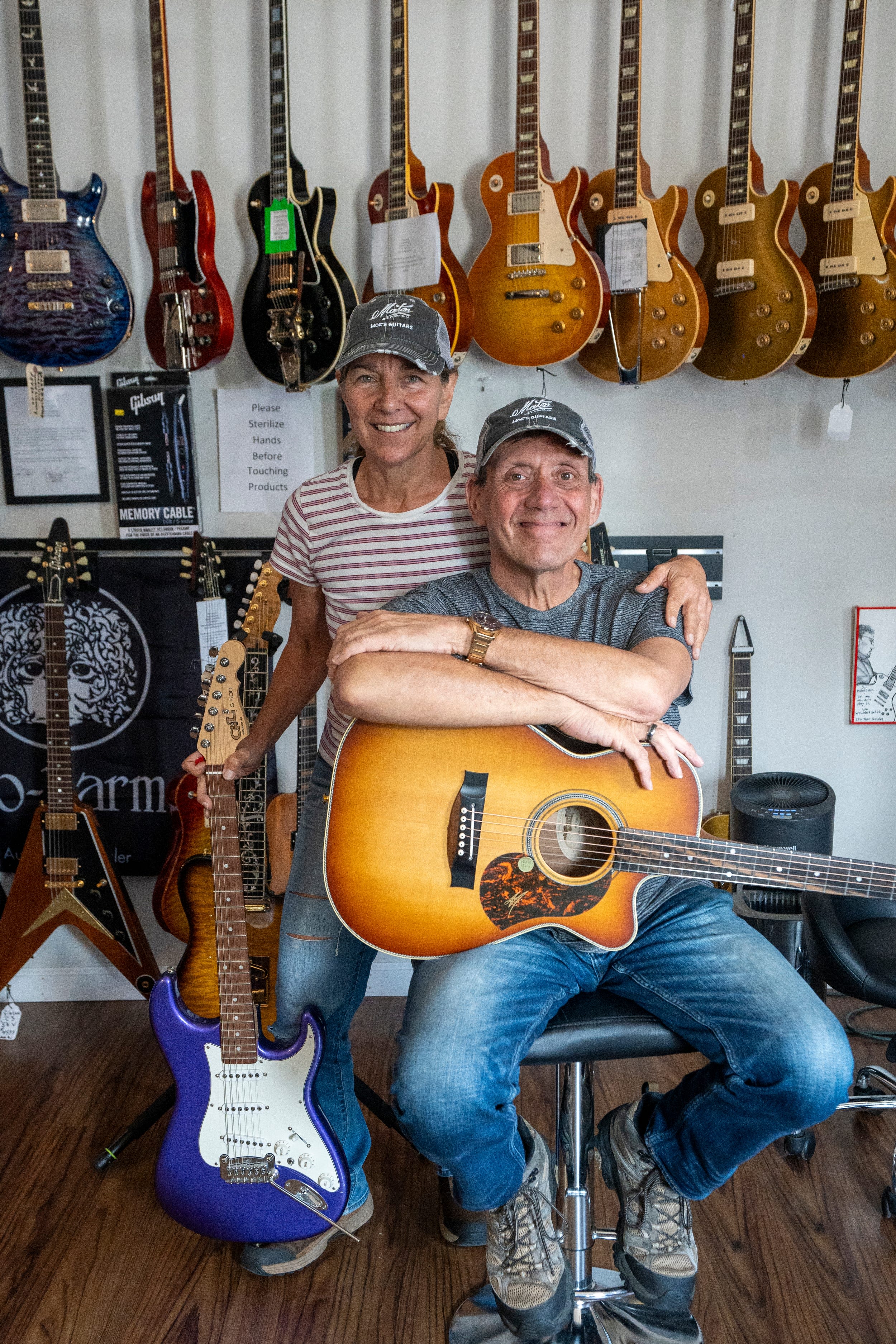 Moe's Guitars in North Jersey is more than a store — it's a gathering spot for guitarists