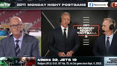 Troy Aikman Perfectly Broke Down ‘Humbling’ Loss for Aaron Rodgers and the Jets