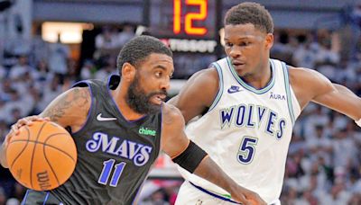 Mavs vs. Timberwolves props, Game 5 odds, AI predictions: Kyrie Irving under 31.5 points + rebounds + assists