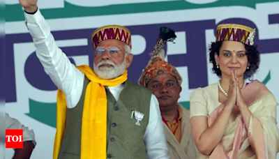 Contribution of women's power crucial to make India developed nation by 2047: Kangana Ranaut | India News - Times of India