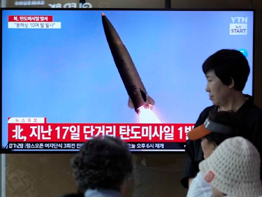 North Korea fires missile barrage toward its eastern waters days after failed satellite launch