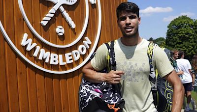 Sorteo lleno de trampas para Alcaraz en Wimbledon, con la sombra de Djokovic