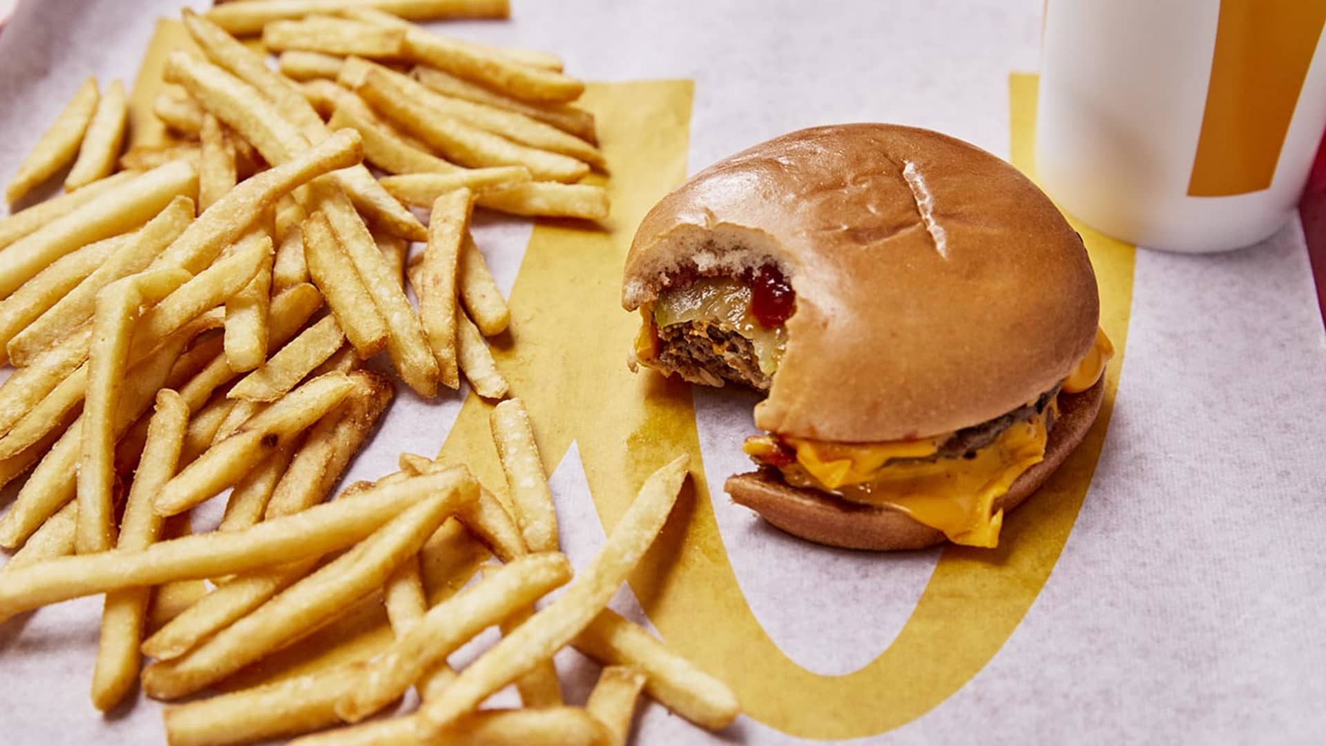 McDonald’s is selling 50-cent double cheeseburgers for National Cheeseburger Day, Wendy's is giving them out for a penny