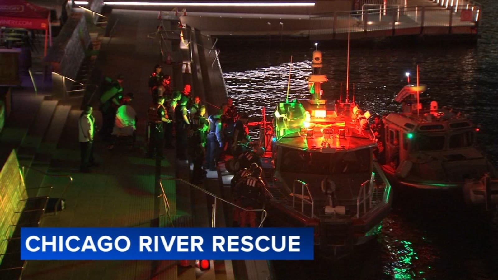 Man pulled from Chicago River in the Loop, taken to hospital, police say