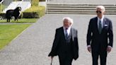 Video appears to show Joe Biden being snubbed by the Irish president's dog during his visit to Ireland