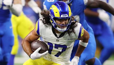 Los Rams pierden a Puka Nacua por esguince de ligamento cruzado posterior