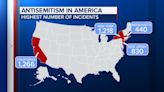 Antisemitic incidents in US hit all-time high, Anti-Defamation League report shows