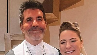 Simon Cowell 'nervous' and 'emotional' whilst walking X Factor star Lucy Spraggan down the aisle