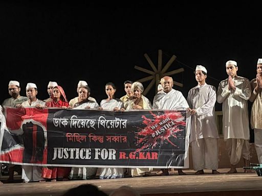 A Bengali play robs Gandhi of the Mahatma tag. Reveals the dark side of idealism