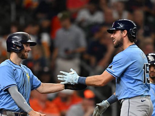 Josh Lowe Leads Rays Past Astros To Even Series | 95.3 WDAE | Home Of The Rays