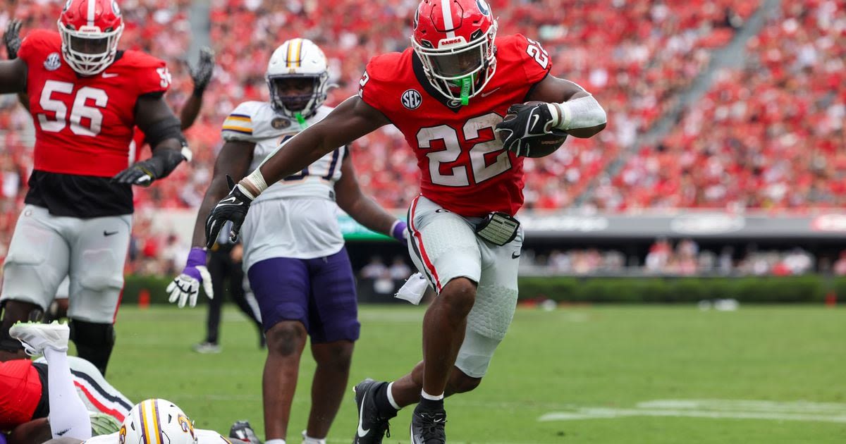 Nick Chubb helped Georgia’s Branson Robinson through long rehab process