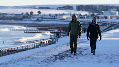 Weather map shows snow flurries to hit parts of Scotland in days