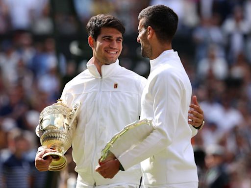 When will Novak Djokovic play Carlos Alcaraz in the Olympics final?