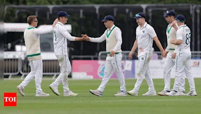 One-off Test: McCarthy strikes as Ireland fight back against Zimbabwe | Cricket News - Times of India