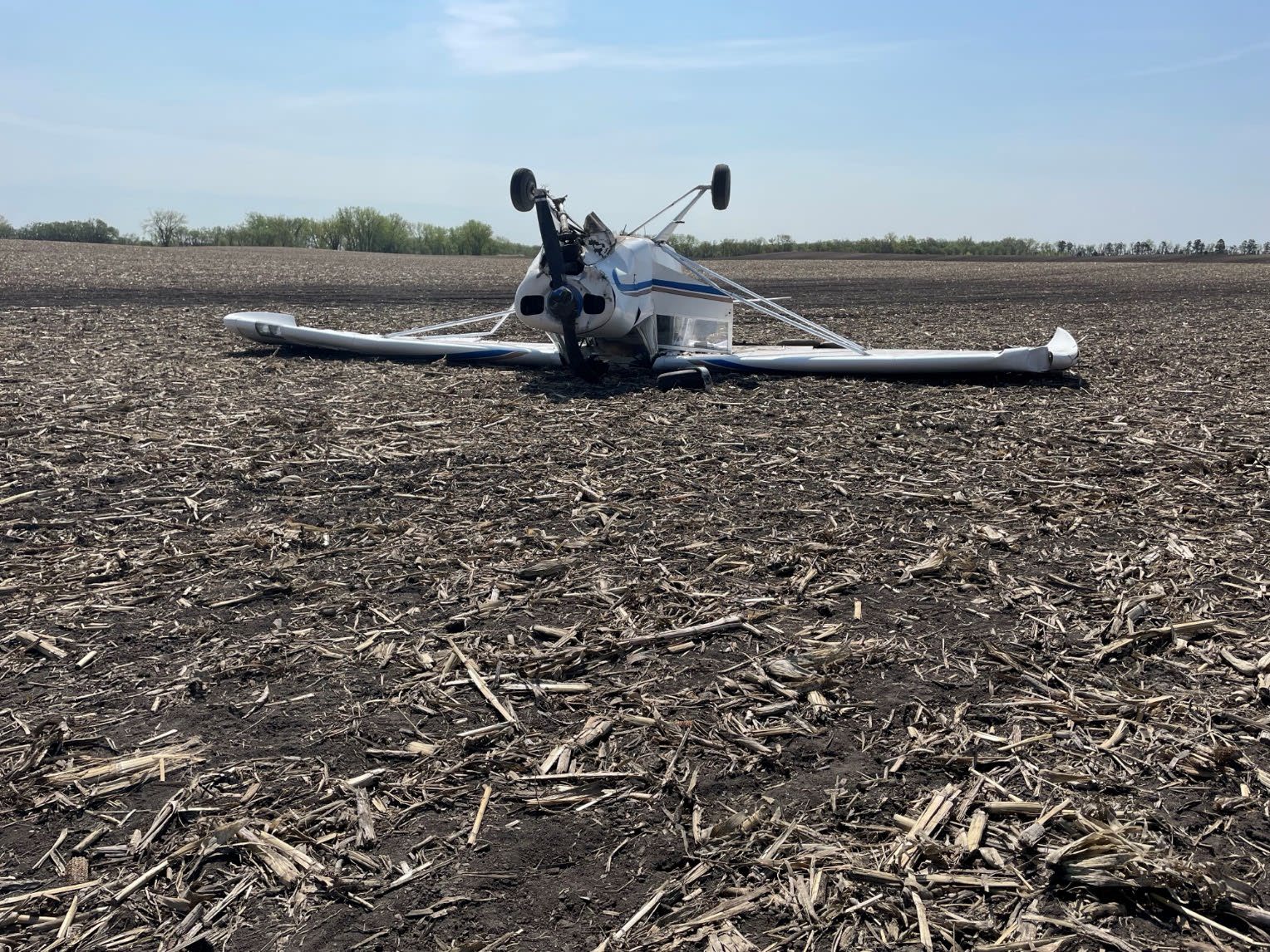 Pilot injured in rural North Dakota plane crash