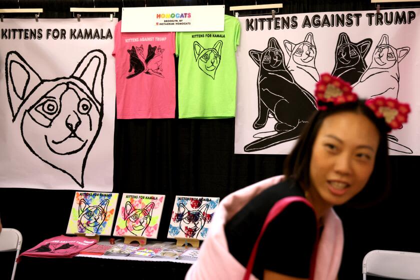 At Cat Con, some pounce at JD Vance over 'childless cat ladies' remark