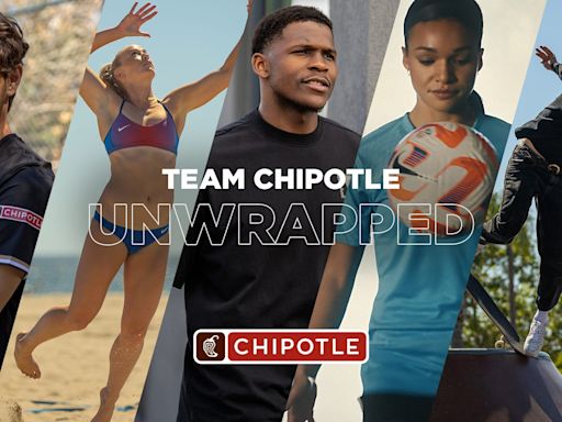 Chipotle preps for Olympics by offering meals of star athletes, gold foil-wrapped burritos