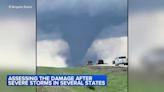 At least 83 tornadoes reported across Great Plains as threat continues; hundreds of homes damaged