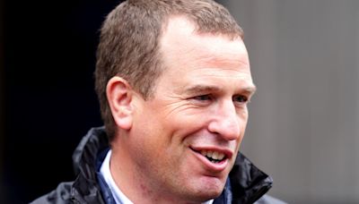 Peter Phillips steps out at British Grand Prix after Princess Anne leaves hospital