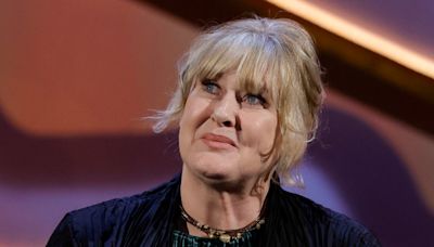 Sarah Lancashire fights back tears as she wins Best Leading Actress at the BAFTAs for Happy Valley