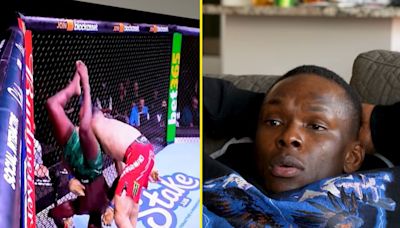 'What the f***’ – Israel Adesanya shares live reaction to Leon Edwards losing