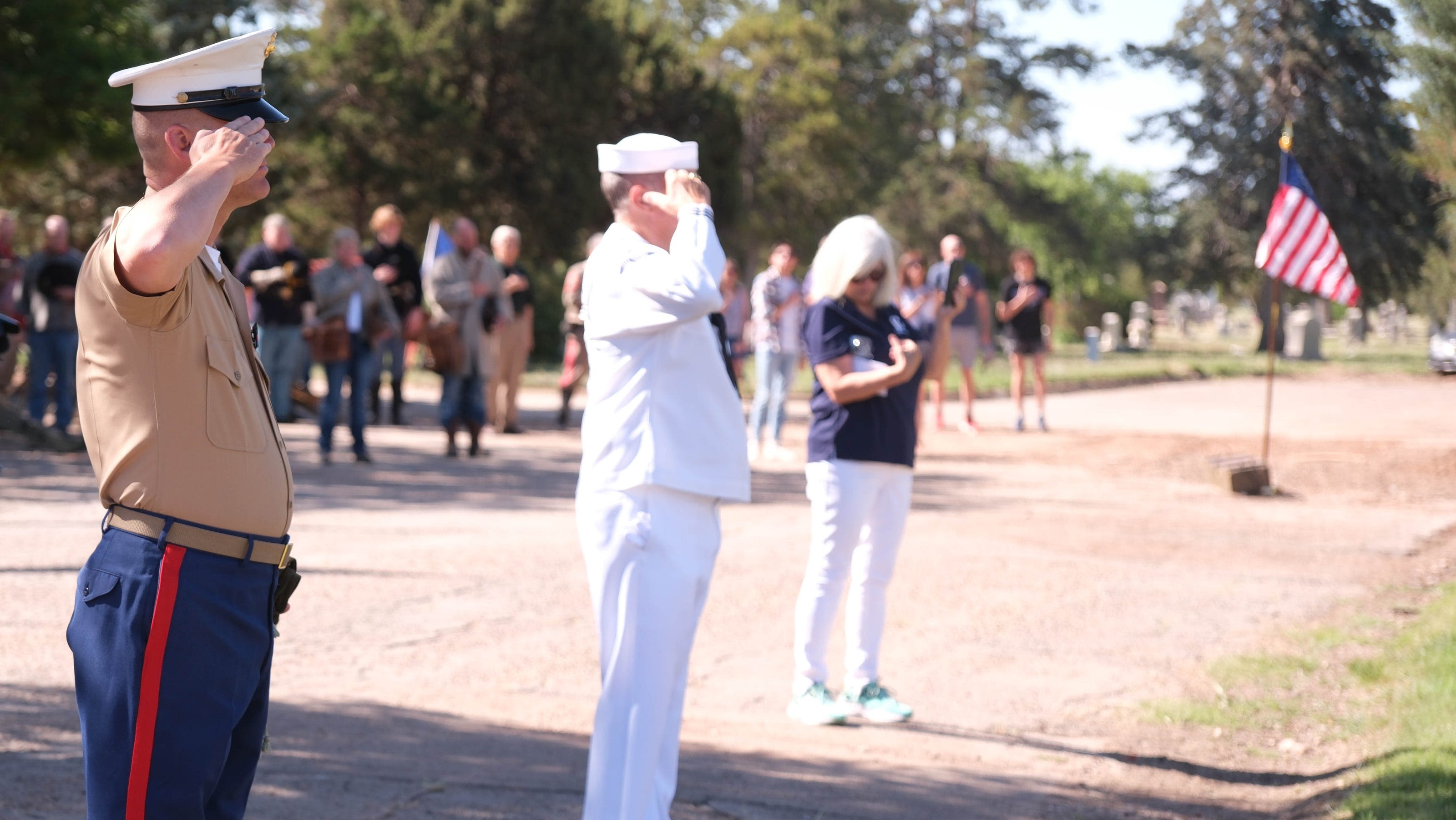 Llano Cemetery hosts Memorial Day ceremony for friends, family, brothers-in-arms