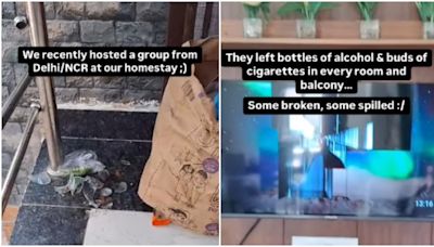 'Alcohol bottles, cigarette buds everywhere': Nainital homestay shares experience of hosting guests from Delhi-NCR