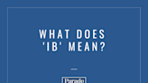 Huh? What Does 'IB' Mean on Social Media?