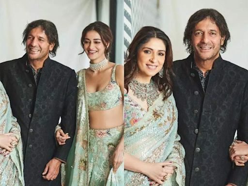 Ananya Panday shares heartwarming family pictures on Instagram after attending Ambanis festivities; Says,' Biggest Blessings' | Hindi Movie News - Times of India