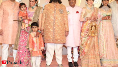 Anant Ambani Wedding: Groom dons pastel sherwani as mother Nita Ambani dazzles in custom ghagra. Watch