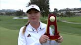 Texas A&M's Adela Cernousek makes first NCAA win a national title