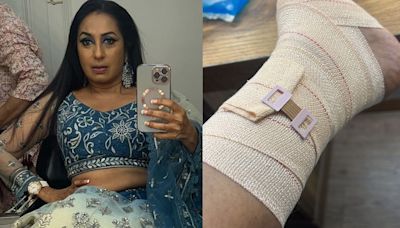 'Hurt My Rib, Twisted Ankle': Kashmera Shah Suffers Injury After Falling On Sets Of Laughter Chefs, Shares Photos