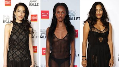 Sheer Style Is Trending on NYC Ballet’s Fall Gala 2024 Red Carpet With Playful Levels of Transparency