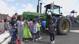 Freeport students ride their tractors to the last day of school